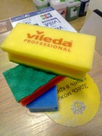 Губка профи с системой ПурАктив 6,3*14