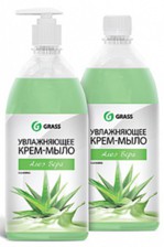 Жидкое крем-мыло MILANA алоэ вера 1л с дозатором 