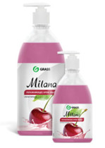 Жидкое крем-мыло MILANA спелая черешня 500 мл с дозатором